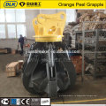Высокая эффективность длительный срок службы гидровлического самосхвата апельсиновой корки грейфер для 1-50 тонн землечерпалки
